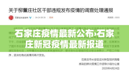 石家庄疫情最新公布›石家庄新冠疫情最新报道